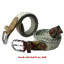 Women's Woven Canvas Belt – No-Hole Punch Free