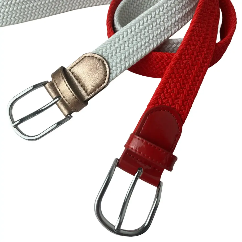 teen's Woven Canvas Belt – No-Hole Punch Free
