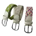 teen's Woven Canvas Belt – No-Hole Punch Free