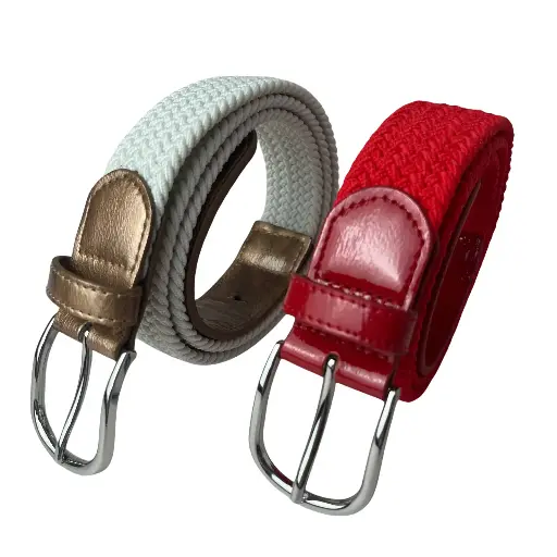 teen's Woven Canvas Belt – No-Hole Punch Free